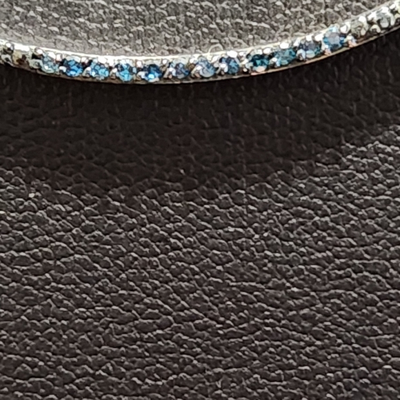 Blue Diamond Necklace - Picture 3 of 3